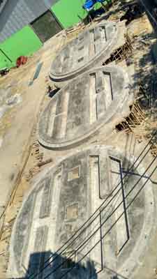 Silo Foundation<br>PT. Prabu Jaya Pertiwi, Grobogan - Central Java