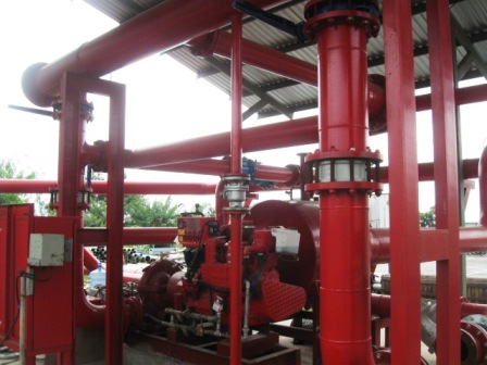 Diesel engine fire hydrant<br> PT Maitland-Smith Indonesia | Heritage Home Groups